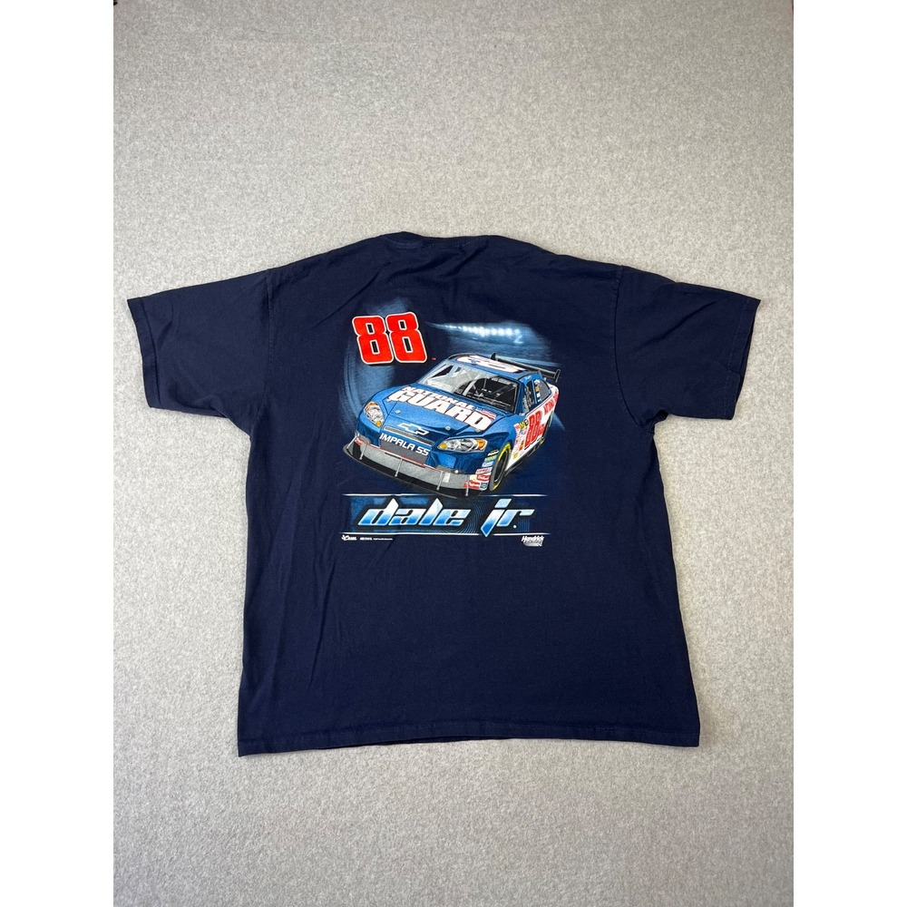 Dale Earnhardt‎ Jr Nascar Shirt Mens 2X Blue National Guard Chase Authenic 2007